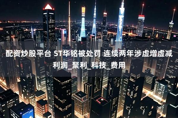配资炒股平台 ST华铭被处罚 连续两年涉虚增虚减利润_聚利_科技_费用